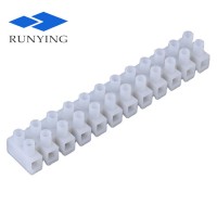 PA10 Nylon Housing Through Screw Terminal Block 2.5mm-4.5mm Cable Push Wire Connector